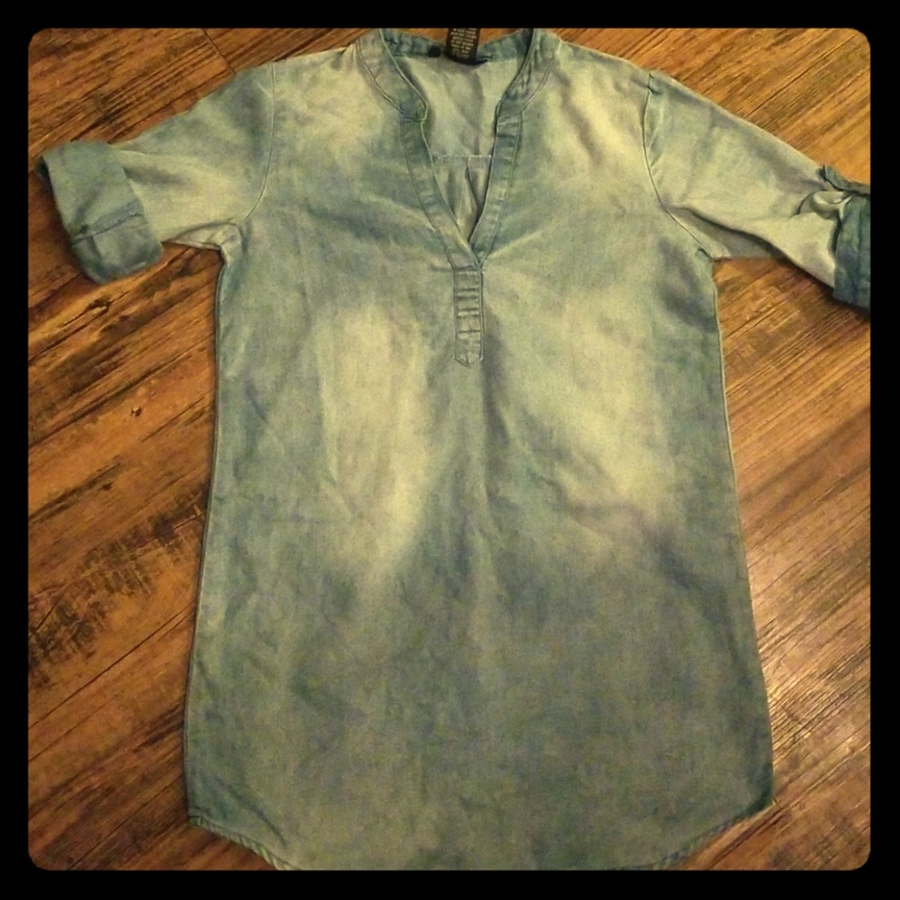 Denim kids dress